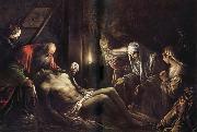 BASSANO, Jacopo Le Christ descendu de la Croix oil painting artist
